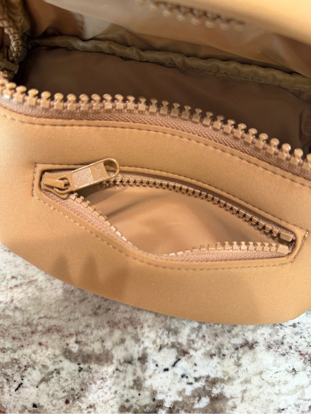 Dagne Dover Ace Neoprene Fanny Pack Camel - Picture 5 of 6